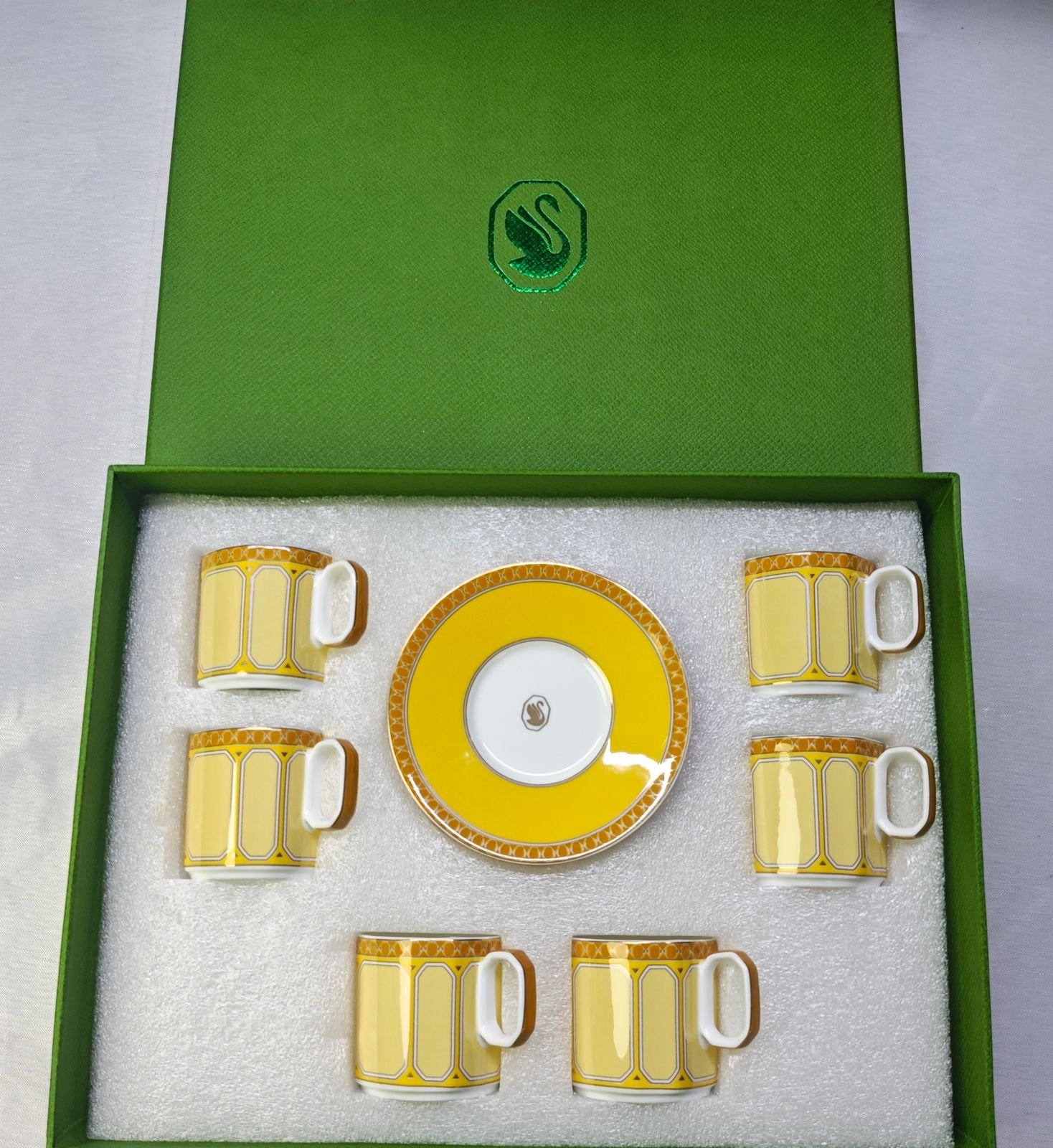 Swarovski Turkish coffee set of six cups with saucers available with many colors - Image 17 of 18